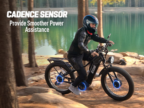 4375W Dual Motor Electric Bike for Adults 28MPH with 60V 28AH Battery, 26×4 Fat Tire All Terrain Ebikes, Full Suspension E Bike, SHM 7-Speed Gear