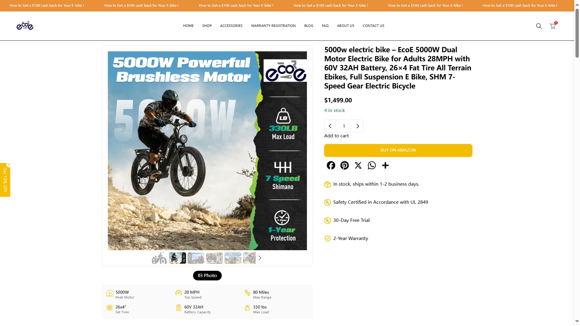 [Best&Cheapest Ebike]In addition to power, what are the differences between 3000w and 5000w electric bikes?