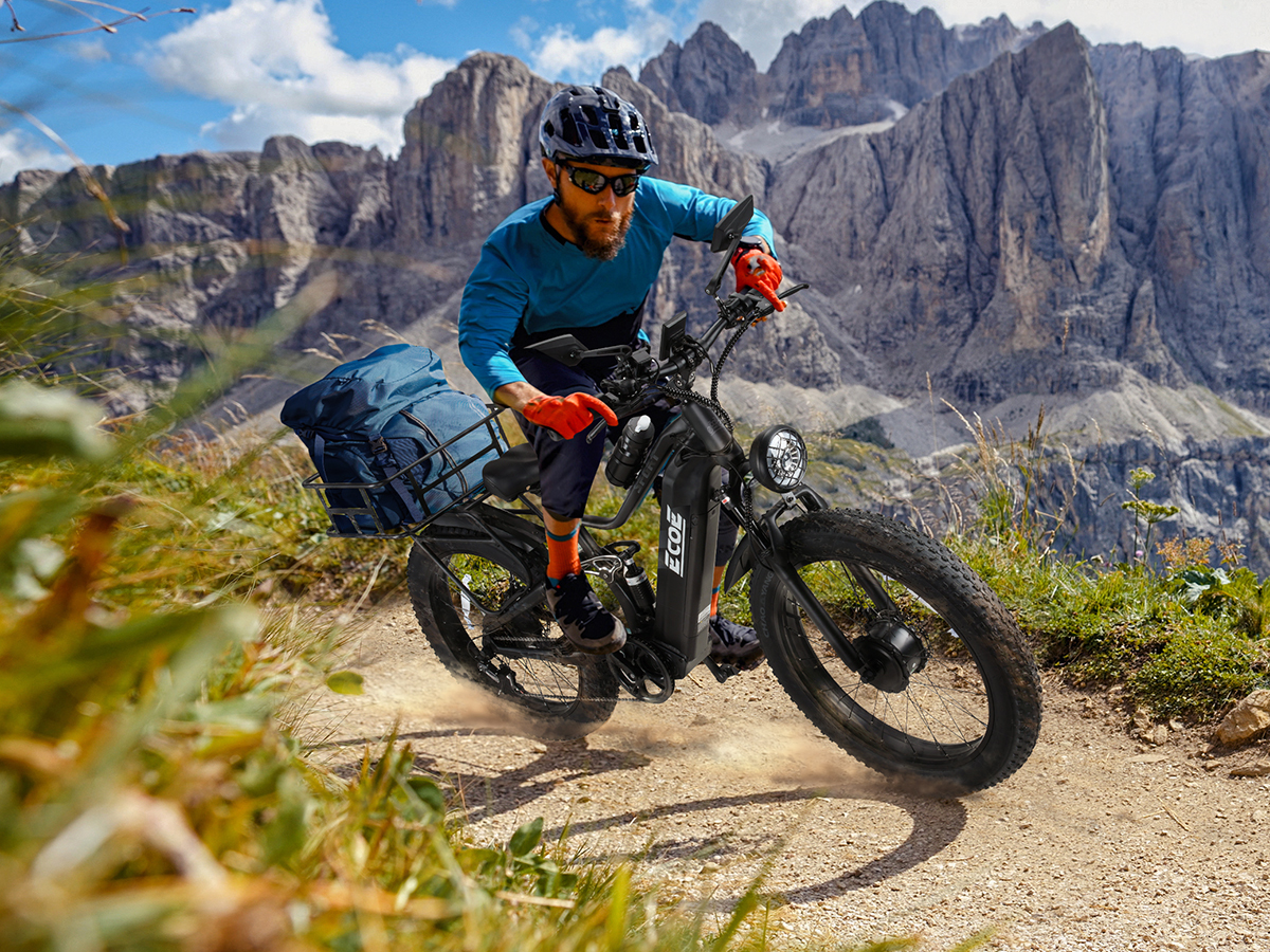 10000W Dual Motor Electric Bike for Adults 52MPH with Charge Voltage 63v Battery, 26×4 Fat Tire All Terrain Ebikes, Full Suspension E Bike, SHM 7-Speed Gear Electric